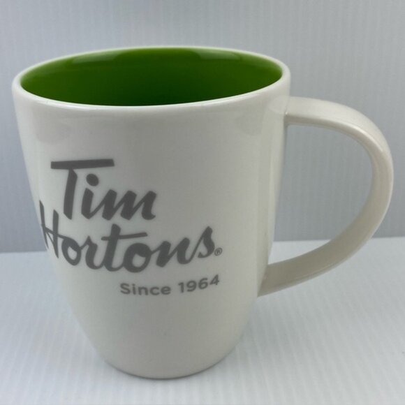 Tim Hortons 16 oz Mug Limited Edition No 014 Green - Picture 1 of 14